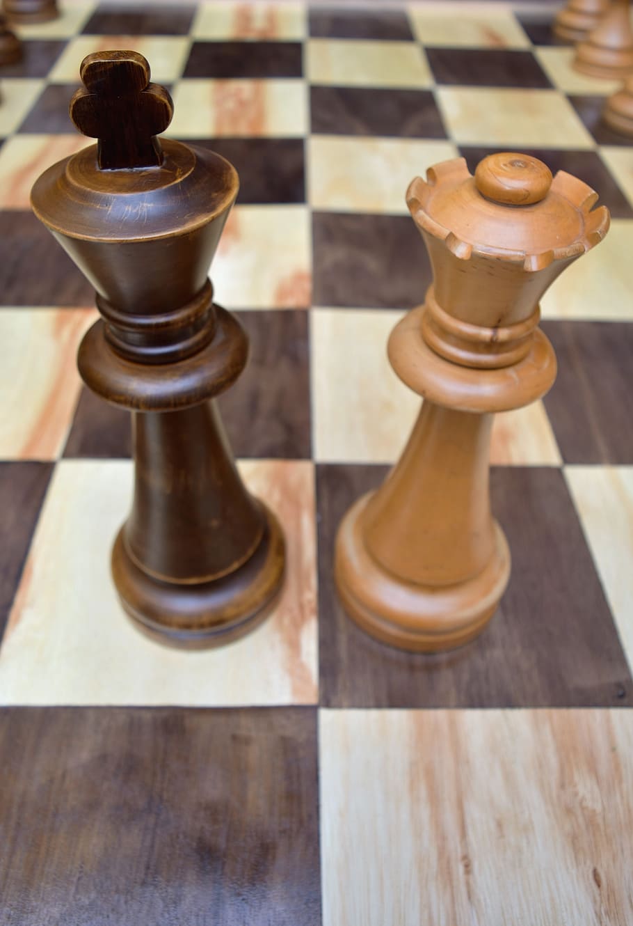 Games, Chess, king, strategy, wood - Material, chess Board HD wallpaper