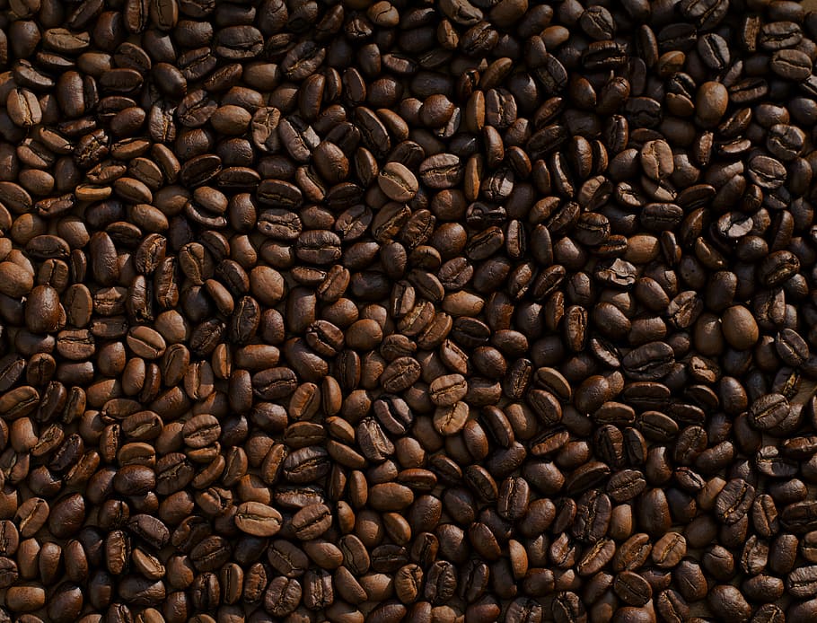coffee bean lot, brown, natural, coffeebean, many, roast, coffee machine HD wallpaper