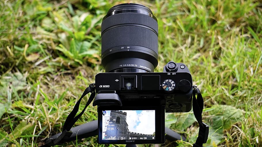 camera, photography, grass, technology, blur, camcorder, camera lens HD wallpaper
