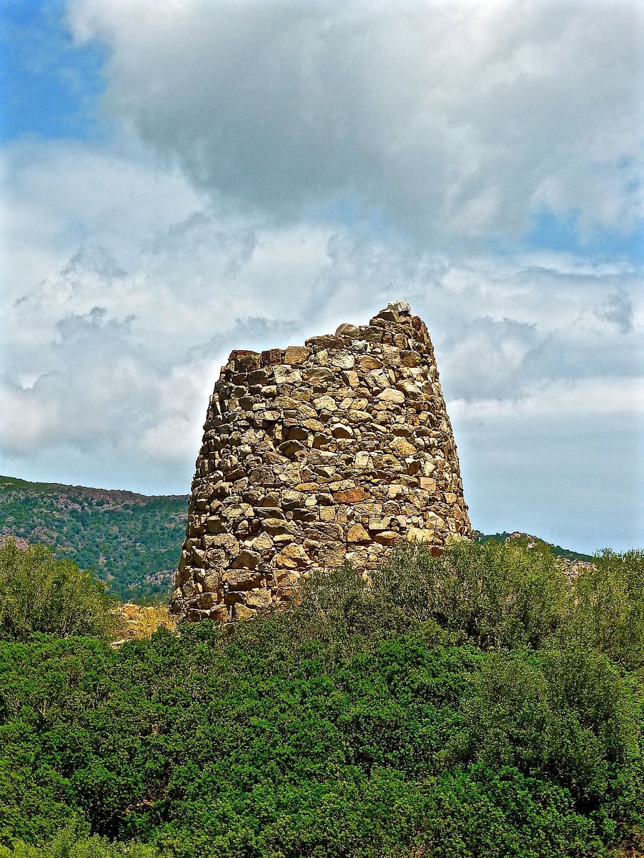 tower, rocks, embattlement, defensive, stone, castle, stack HD wallpaper