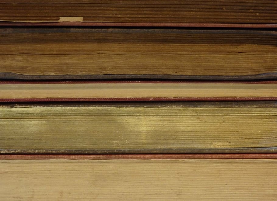 books, old, antique, texture, wood - Material, backgrounds HD wallpaper