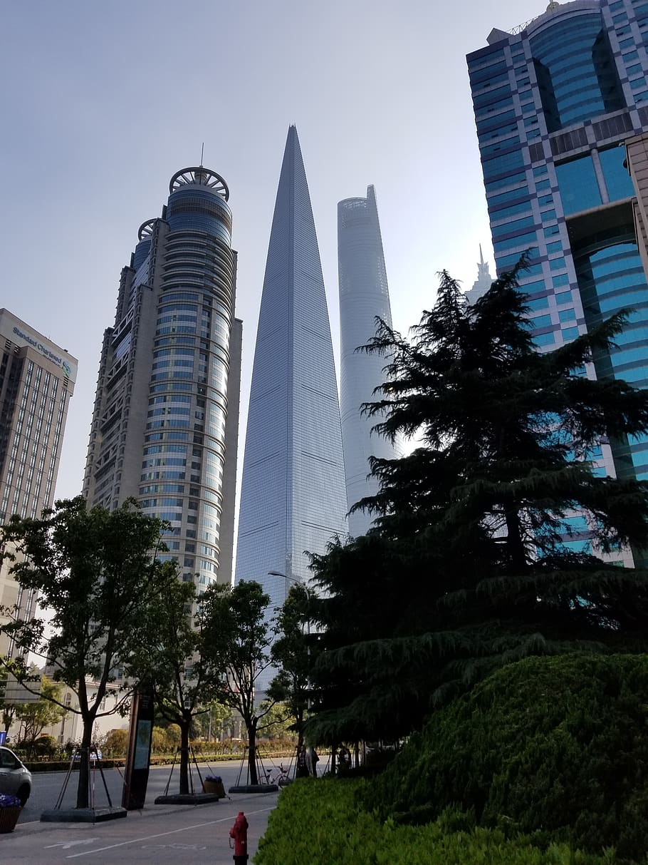 building, city, skyscraper, office, building exterior, built structure HD wallpaper