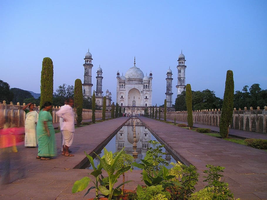 1024x600px free download HD wallpaper India Small Taj