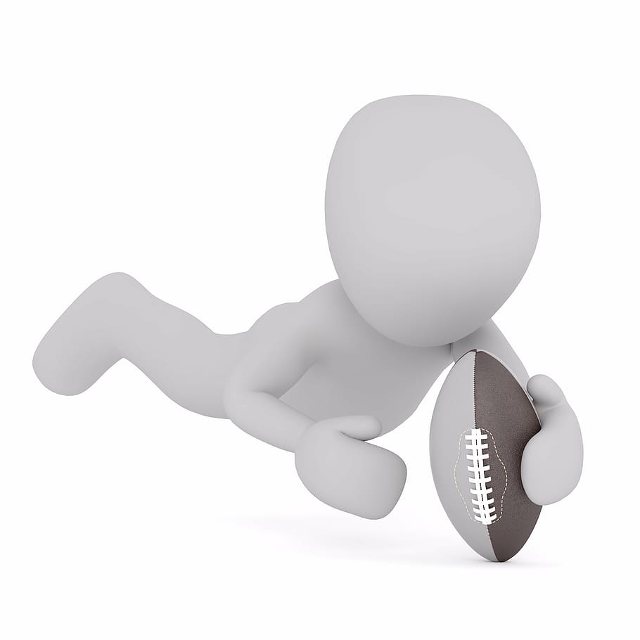 football dummy, males, 3d model, isolated, full body, white HD wallpaper