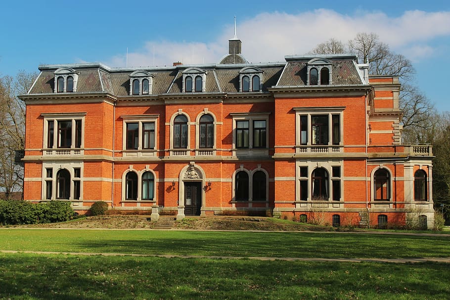 architecture, home, rush, building, brick, castle, expression HD wallpaper