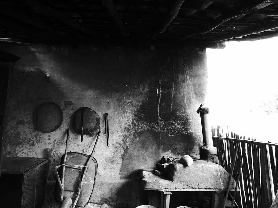 destruction, farm, roça, coffee, home, minas, brazil, old HD wallpaper