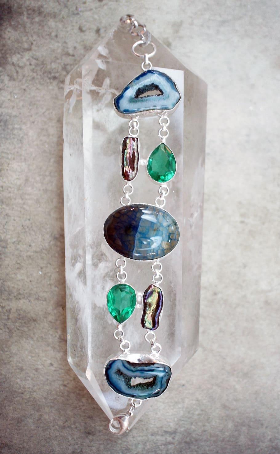 druzy, drusy, solar quartz, bracelet, stone, gems, gemstone, HD wallpaper