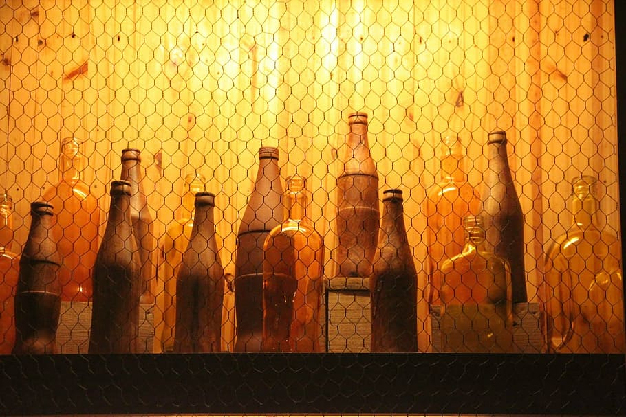 still life, order, light, container, bottle, no people, refreshment HD wallpaper