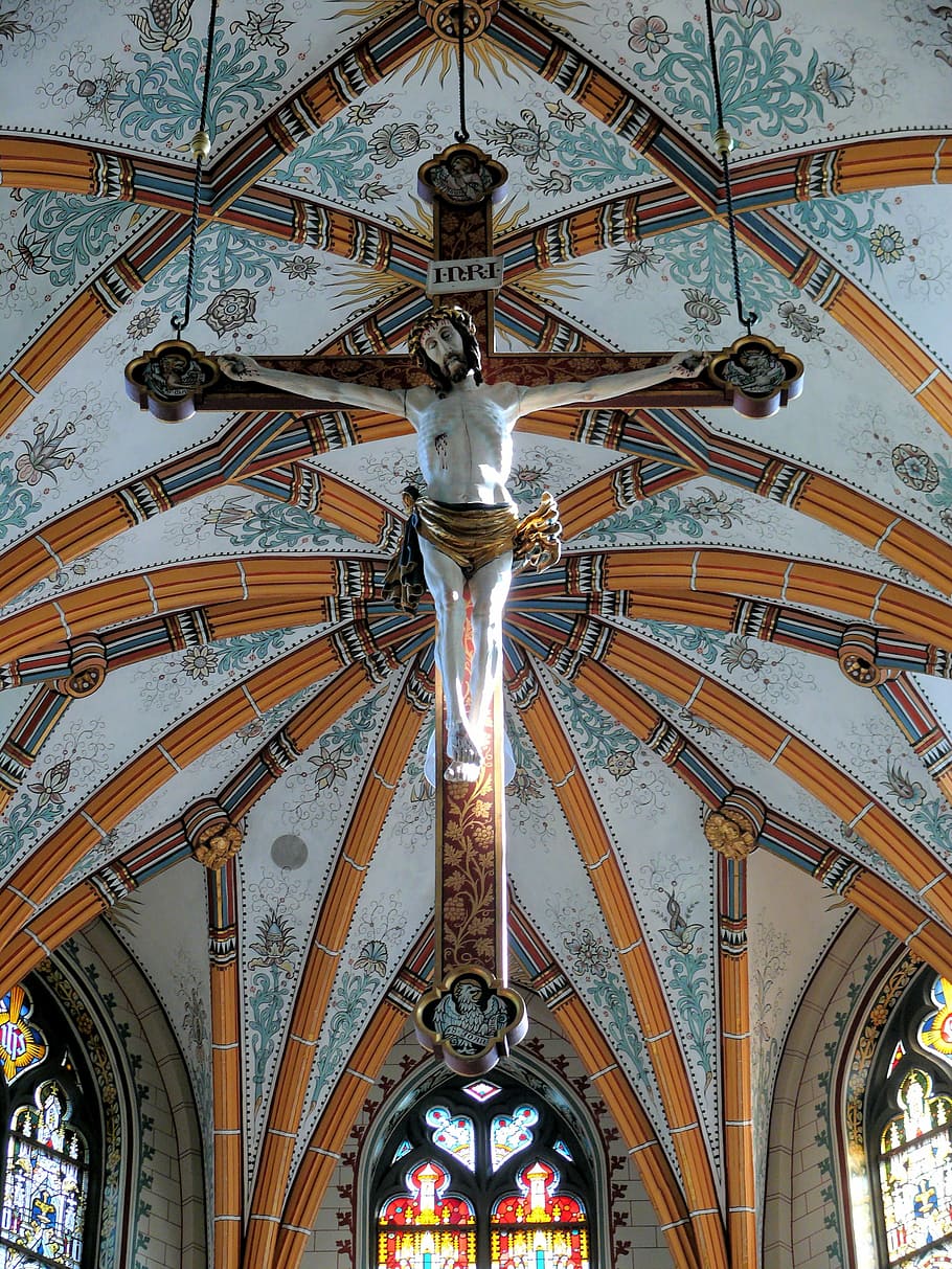 church, vault, pax, low angle view, architecture, built structure HD wallpaper