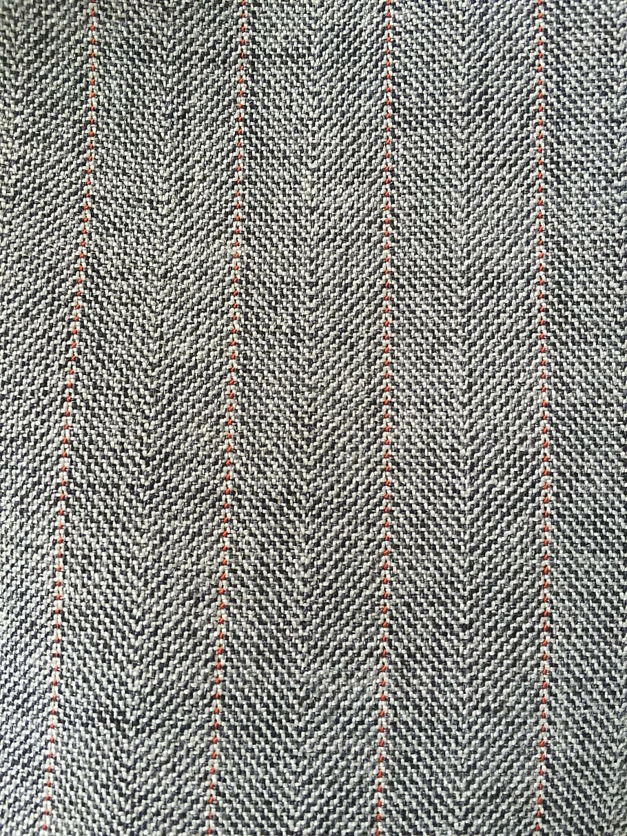 gray textile, fabric, herringbone, pattern, texture, fiber HD wallpaper
