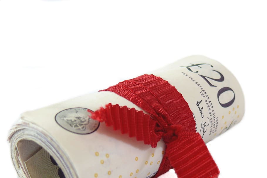 white paper wrapped with red strap, Bank, Notes, Cash, Machine HD wallpaper