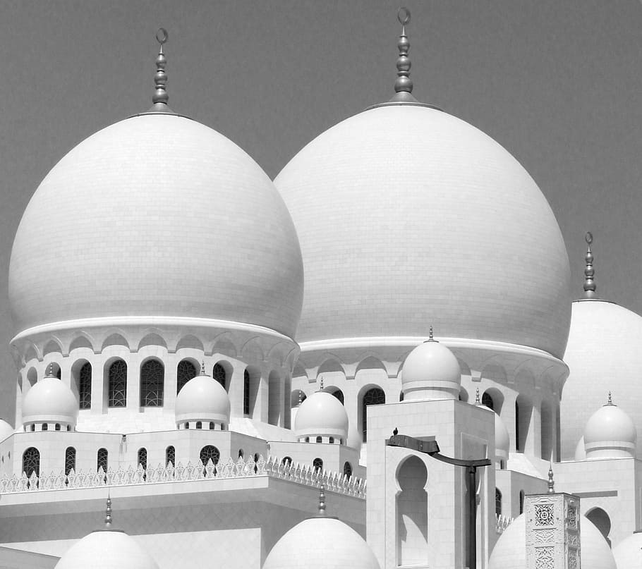 Dubai, Emirates, Mosque, dome, architecture, religion, built structure HD wallpaper
