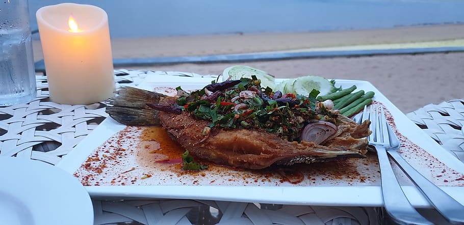dinner, seafood, thaifood, food and drink, ready-to-eat, table HD wallpaper
