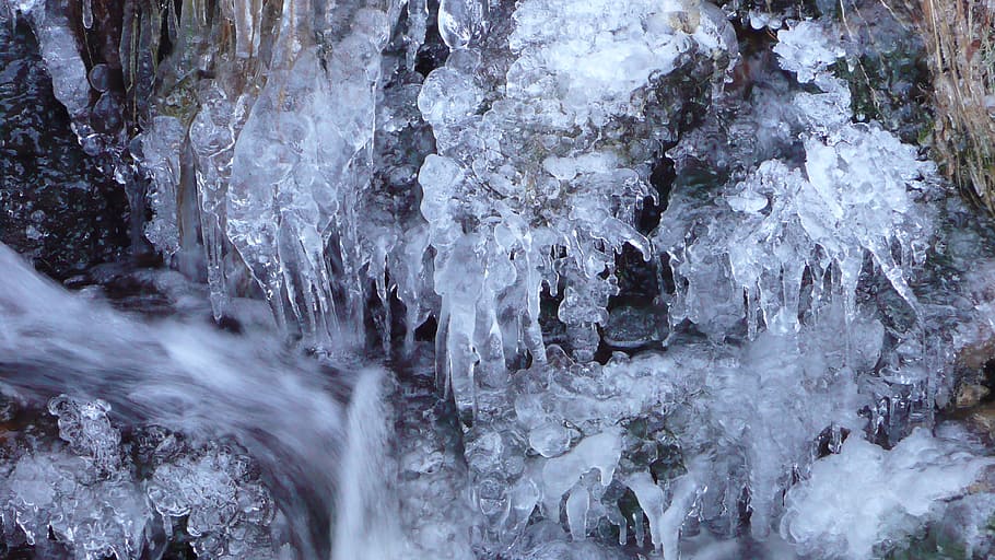 ice, snow, white, winter, no people, beauty in nature, cold temperature HD wallpaper