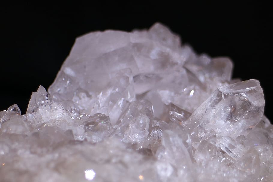 Rock Crystal, Quartz, crystal quartz, pure quartz, mineral, HD wallpaper