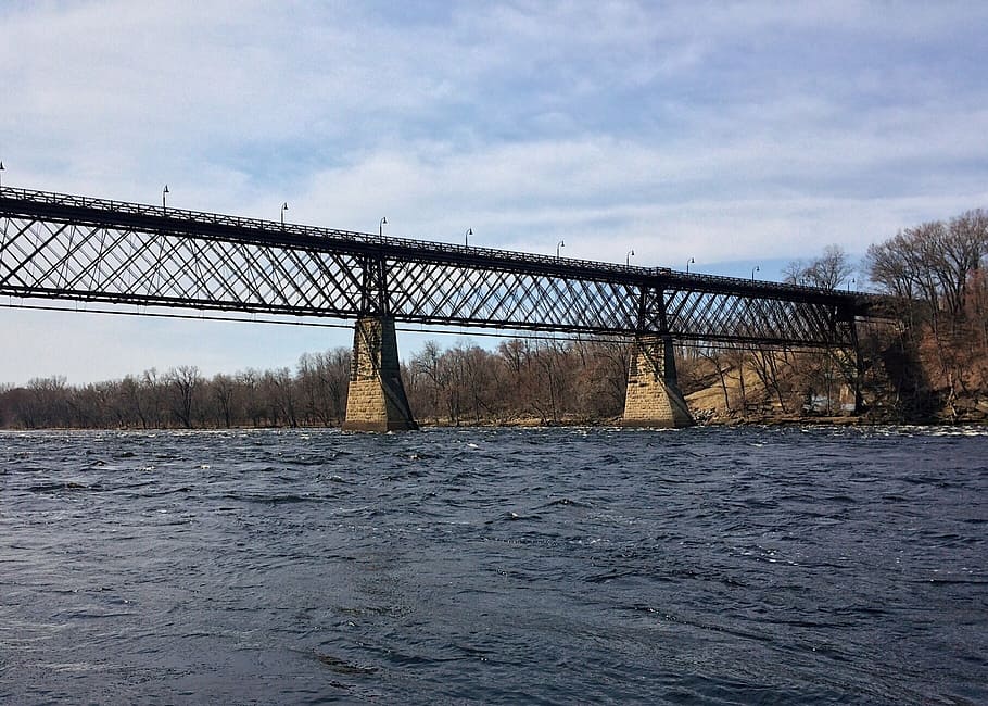 bridge, river, trestle, bridge - Man Made Structure, connection HD wallpaper