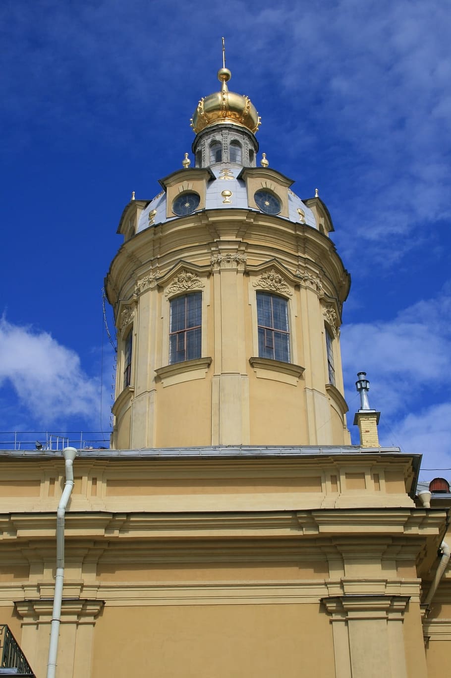Cathedral, Building, Soft, Yellow, soft yellow, architecture HD wallpaper