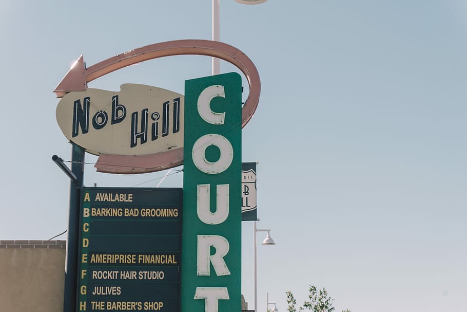 nob hill signage at daytime, photo of Nob Hill signage during daytime HD wallpaper