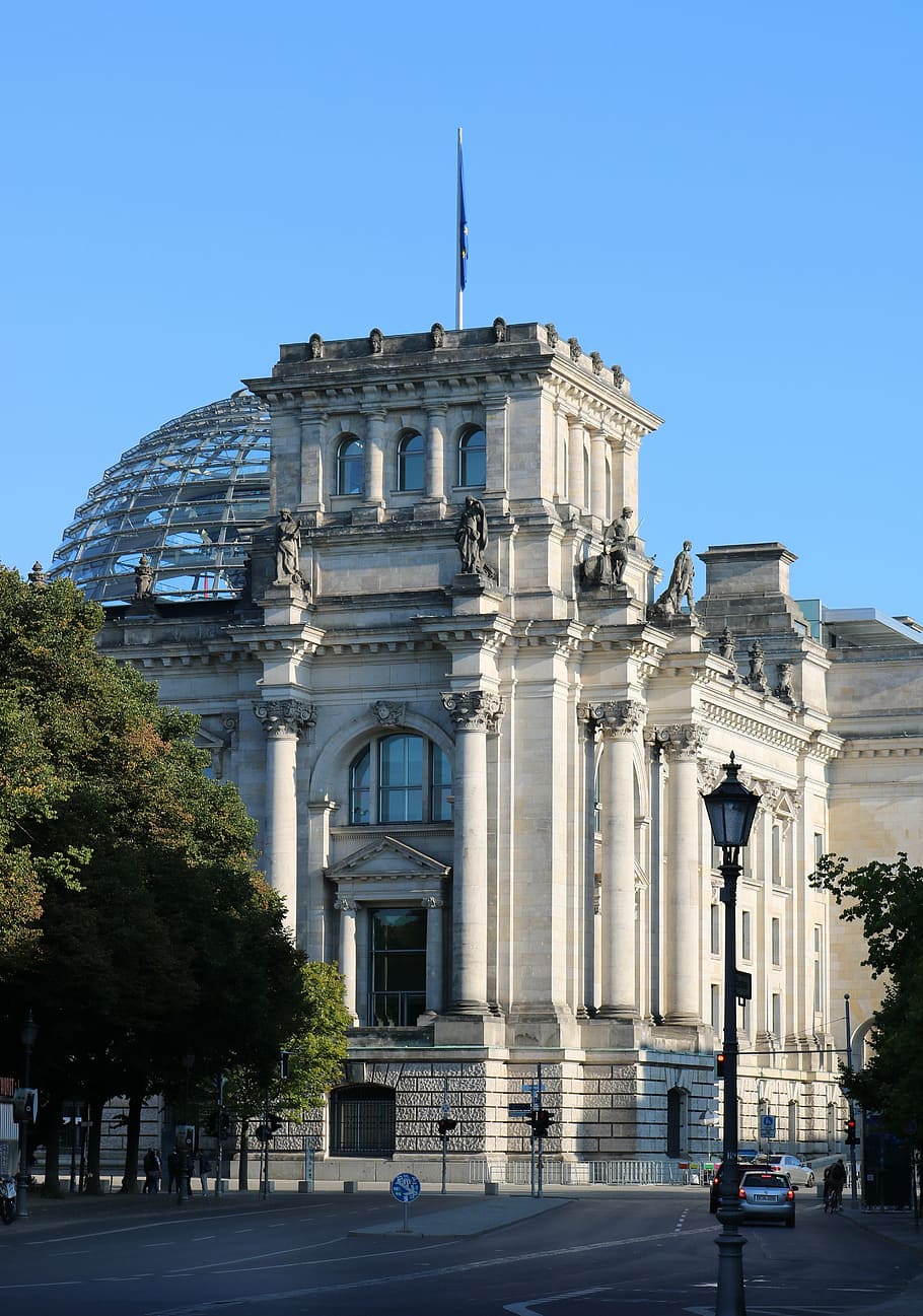 reichstag, bundestag, berlin, germany, glass dome, capital, HD wallpaper