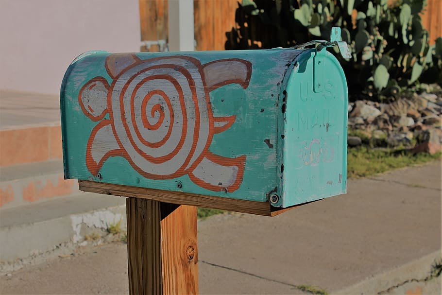 Mailbox, Vintage, Letter, Post, retro, message, old, postage