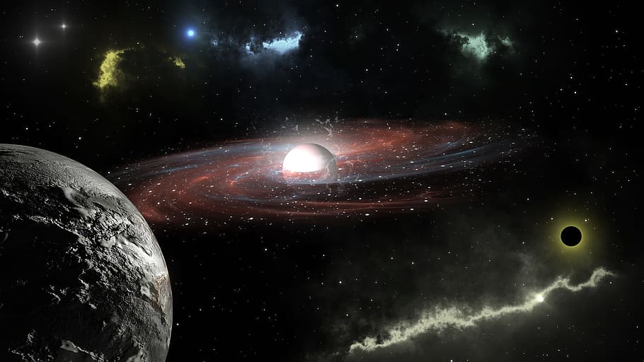 astronomy, space, moon, galaxy, planet, star, cosmos, universe HD wallpaper