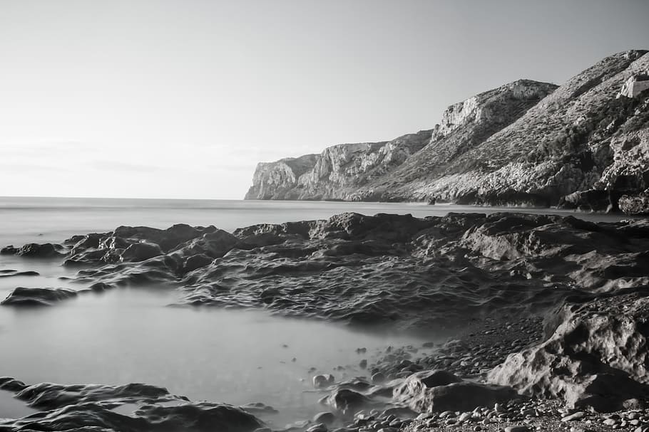 Denia, Dawn, rotes, sea, nature, no people, beach, sky, scenics HD wallpaper