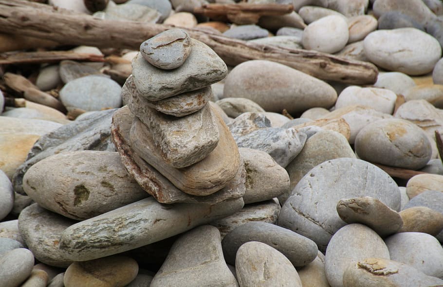 stones, beach, holiday, pebbles, about, steinig, plump, nature HD wallpaper
