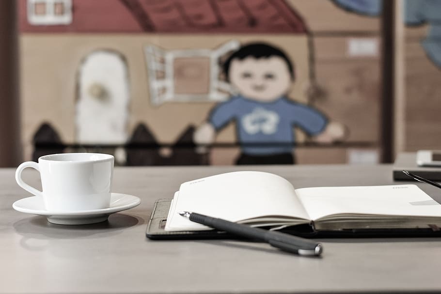 Leisure, Coffee, learning, indoors, day, no people, close-up HD wallpaper