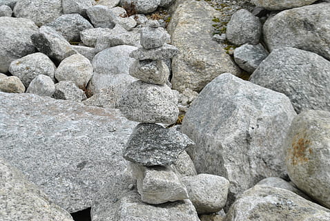 Stones, Cairn, Smart, grey, each other, pyramid, stone tower HD wallpaper