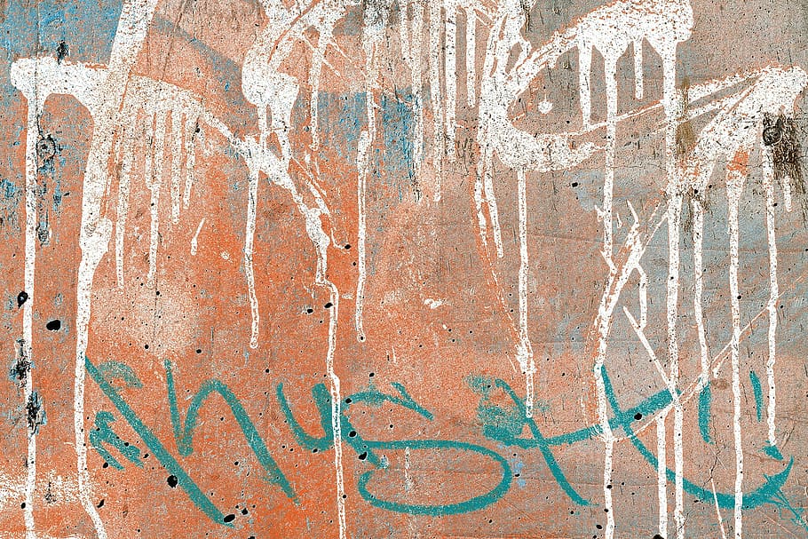 Graffiti, Grunge, Background, graffiti wall, graffiti art, fragment HD wallpaper