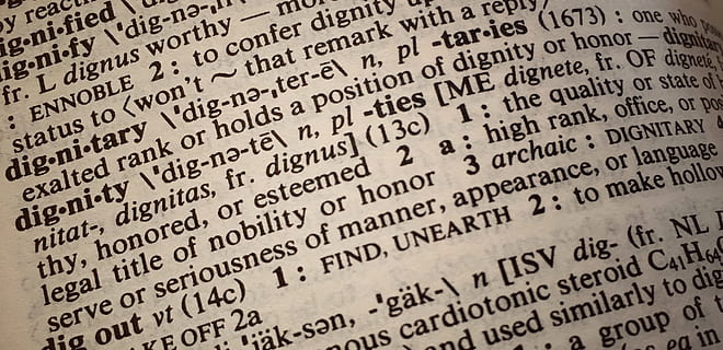 dignity, definition, dictionary, text, communication, paper HD wallpaper