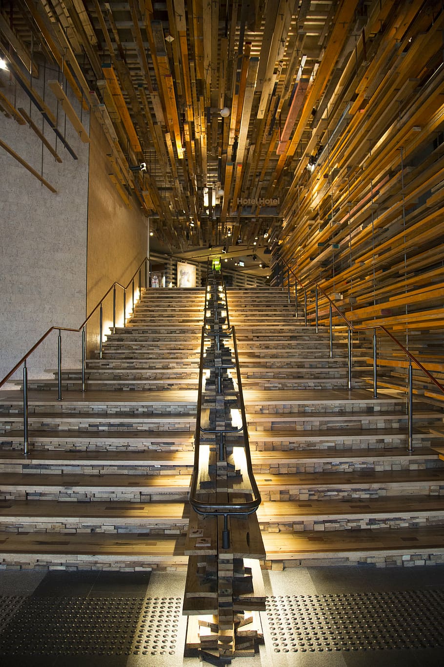 architecture, building, ceiling, indoors, modern, stairs, staircase HD wallpaper