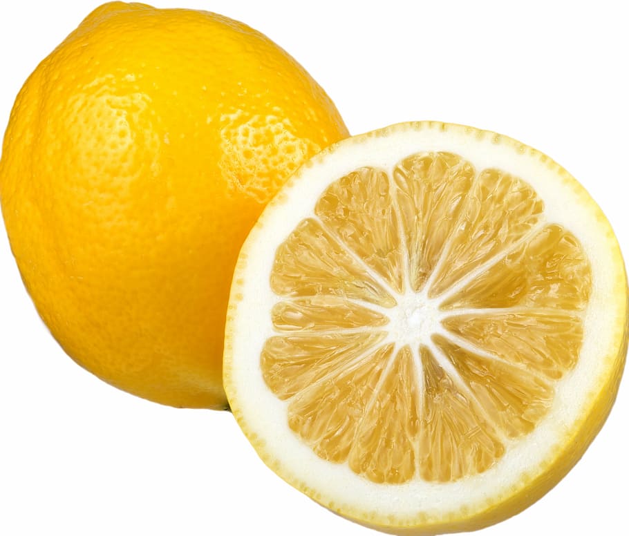 yellow Lime fruits, lemon, sliced lemon, citrus, fresh, refreshing HD wallpaper