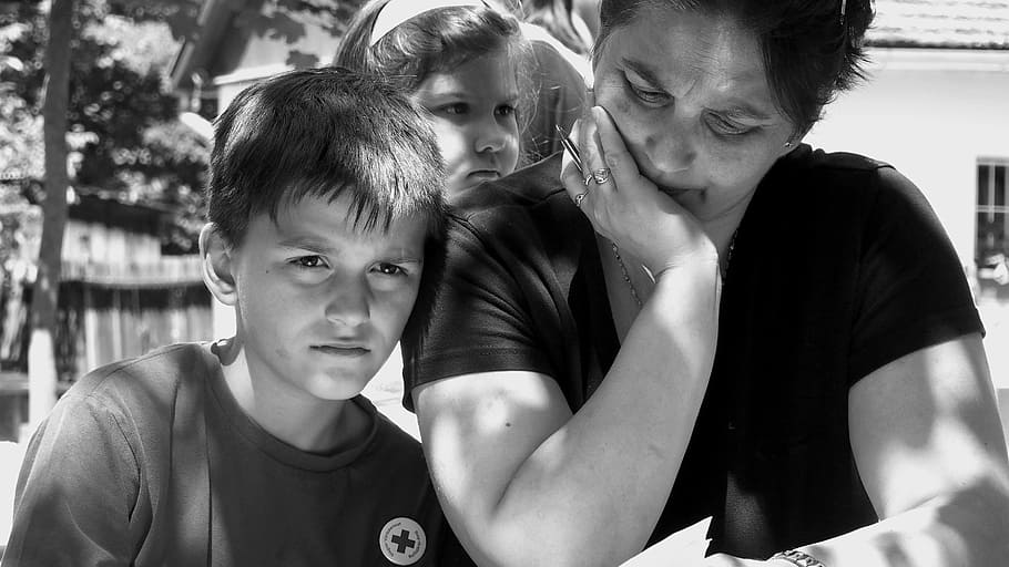 parent, kid, child, problem, mammy, facial, girl, boy, red cross HD wallpaper