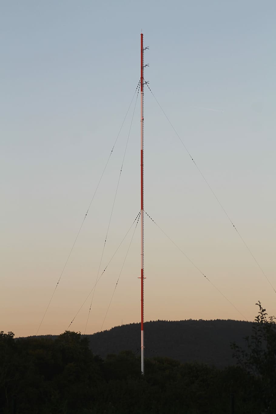 Heidelberg, American Forces Network, radio, antenna, mast, pole, HD wallpaper