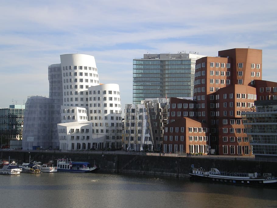 düsseldorf, architecture, building, building exterior, built structure HD wallpaper