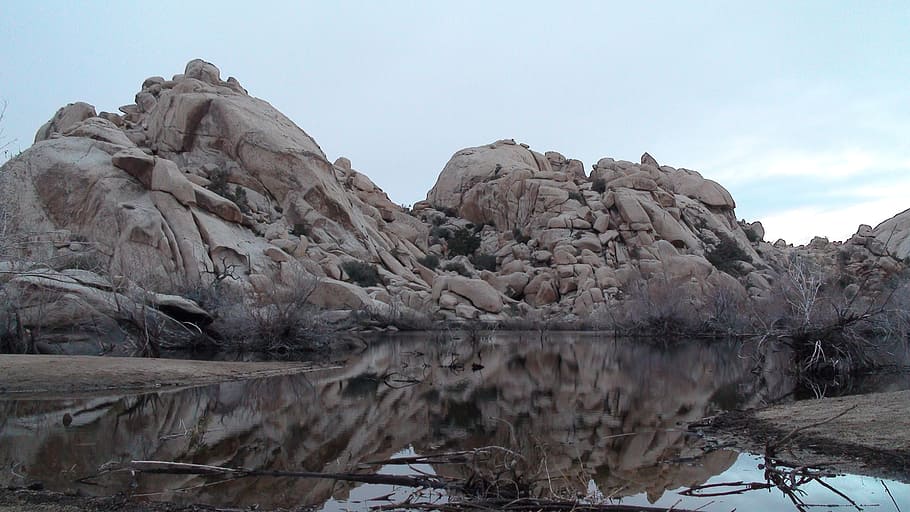 nevada, lake, calm, reflexion, landscape, wilderness, scenery HD wallpaper