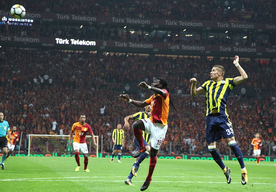 galatasaray, fenerbahce, derby, the audience, super league, HD wallpaper