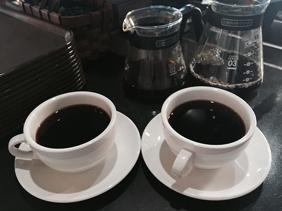 hand drip coffee, one, coffee mug, food and drink, cup, refreshment HD wallpaper