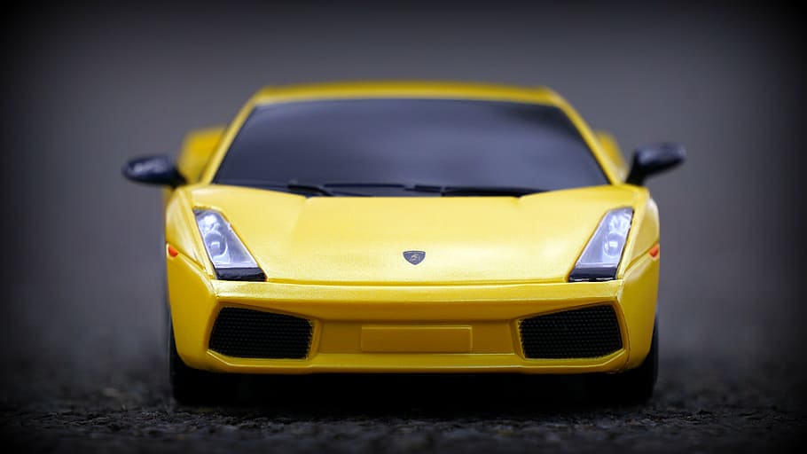 HD wallpaper: yellow Lamborghini Gallardo, die, cast, toy, car, black,  surface | Wallpaper Flare