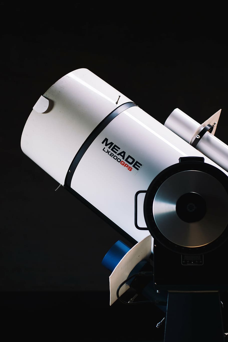 white and black Meade LX200GPS telescope, optical, instrument HD wallpaper
