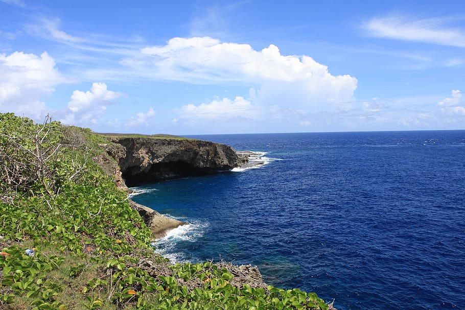 HD wallpaper: united states, saipan, bird island, sea, beauty in nature ...