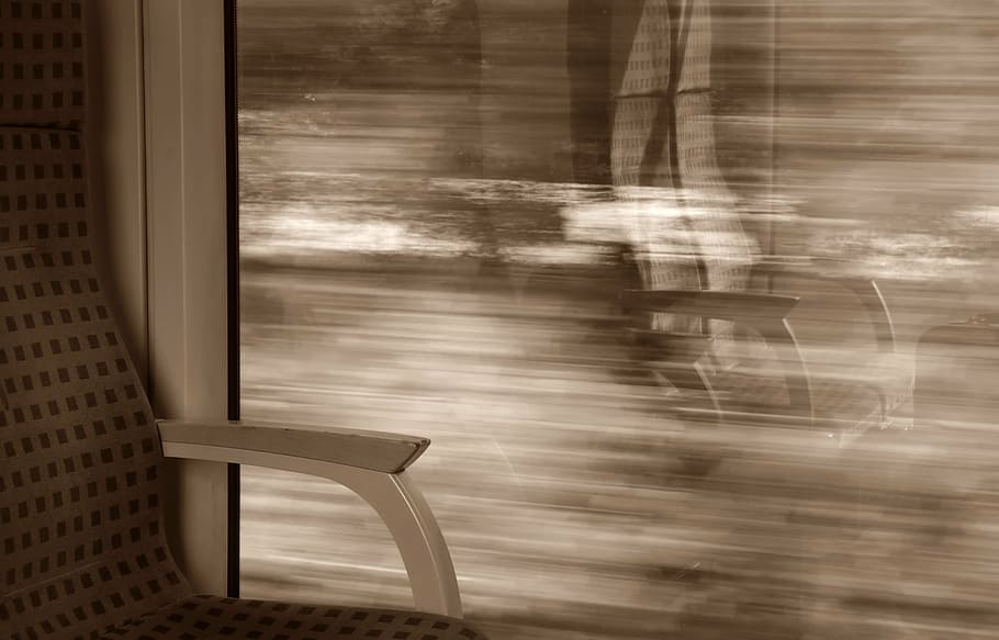 time-lapse photograph of chair, technology, drive, nature, seat HD wallpaper