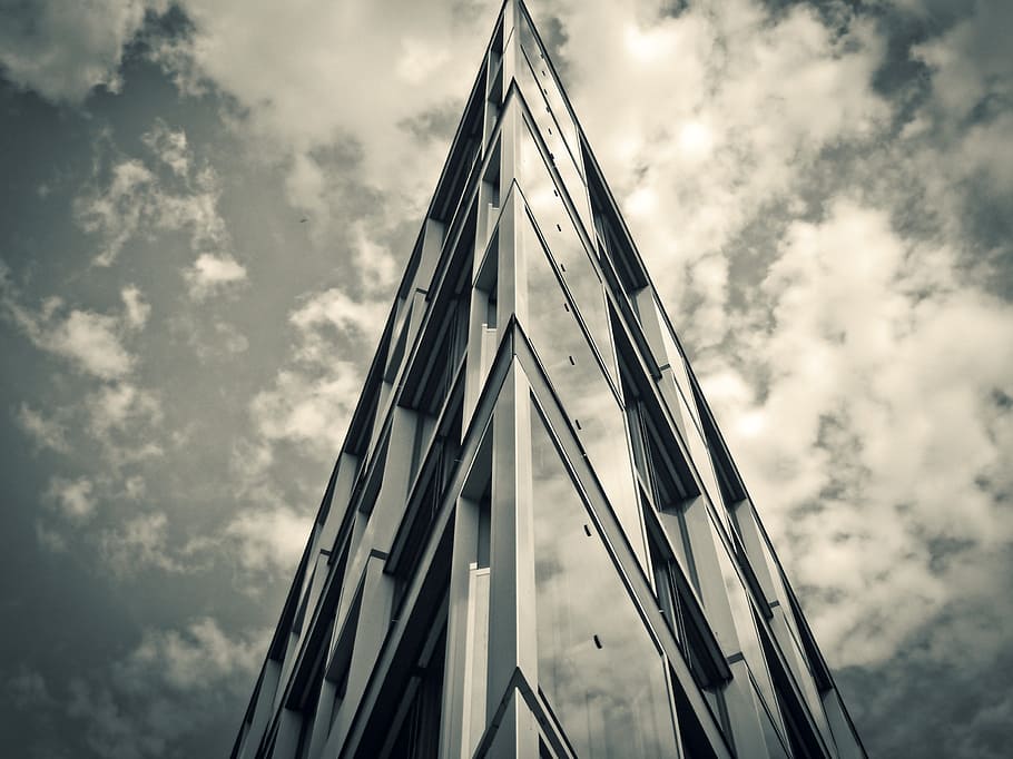 architecture, modern, building, skyscraper, facade, düsseldorf HD wallpaper