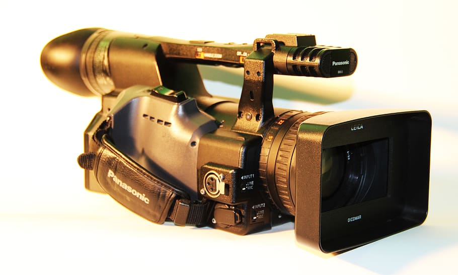 camera, digital, panasonic, ag-hmc151, photography themes, studio shot HD wallpaper
