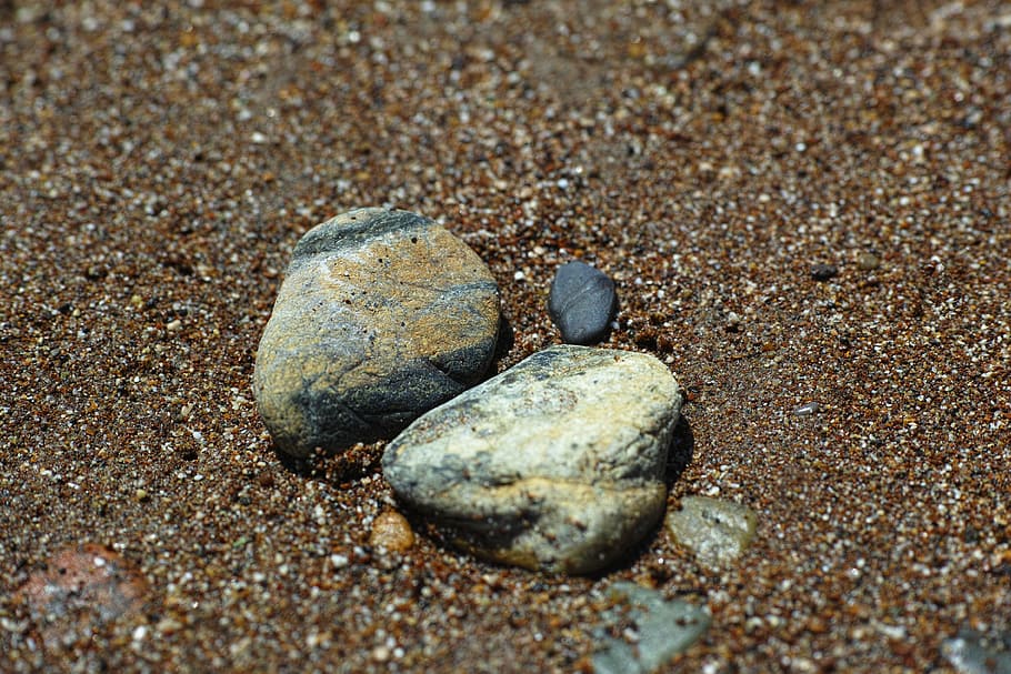 stone, sand, beach, wallpaper, marine, kennedy, gravel, the stones are HD wallpaper