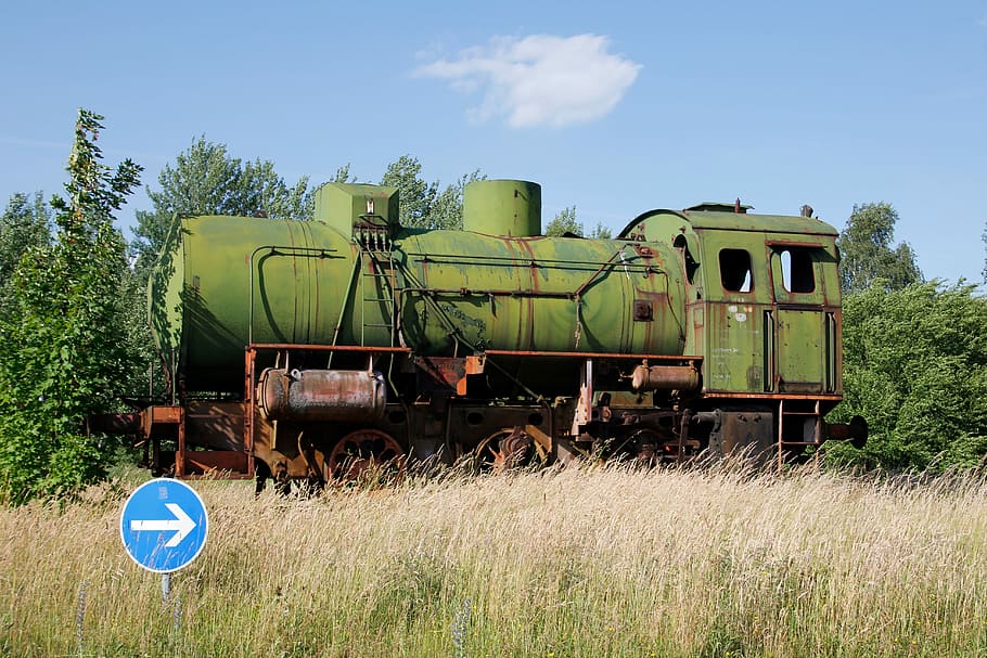 Loco, Old Train, Railway, locomotive, steam locomotive, historically HD wallpaper