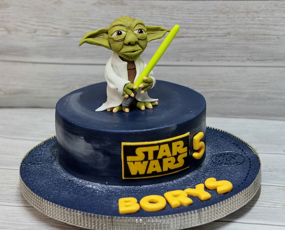 HD wallpaper: Star Wars Bory's fondant cake, birthday, decoration, creative  | Wallpaper Flare
