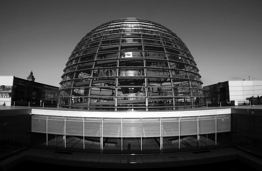 architecture, berlin, dome, congress, germany, building exterior HD wallpaper