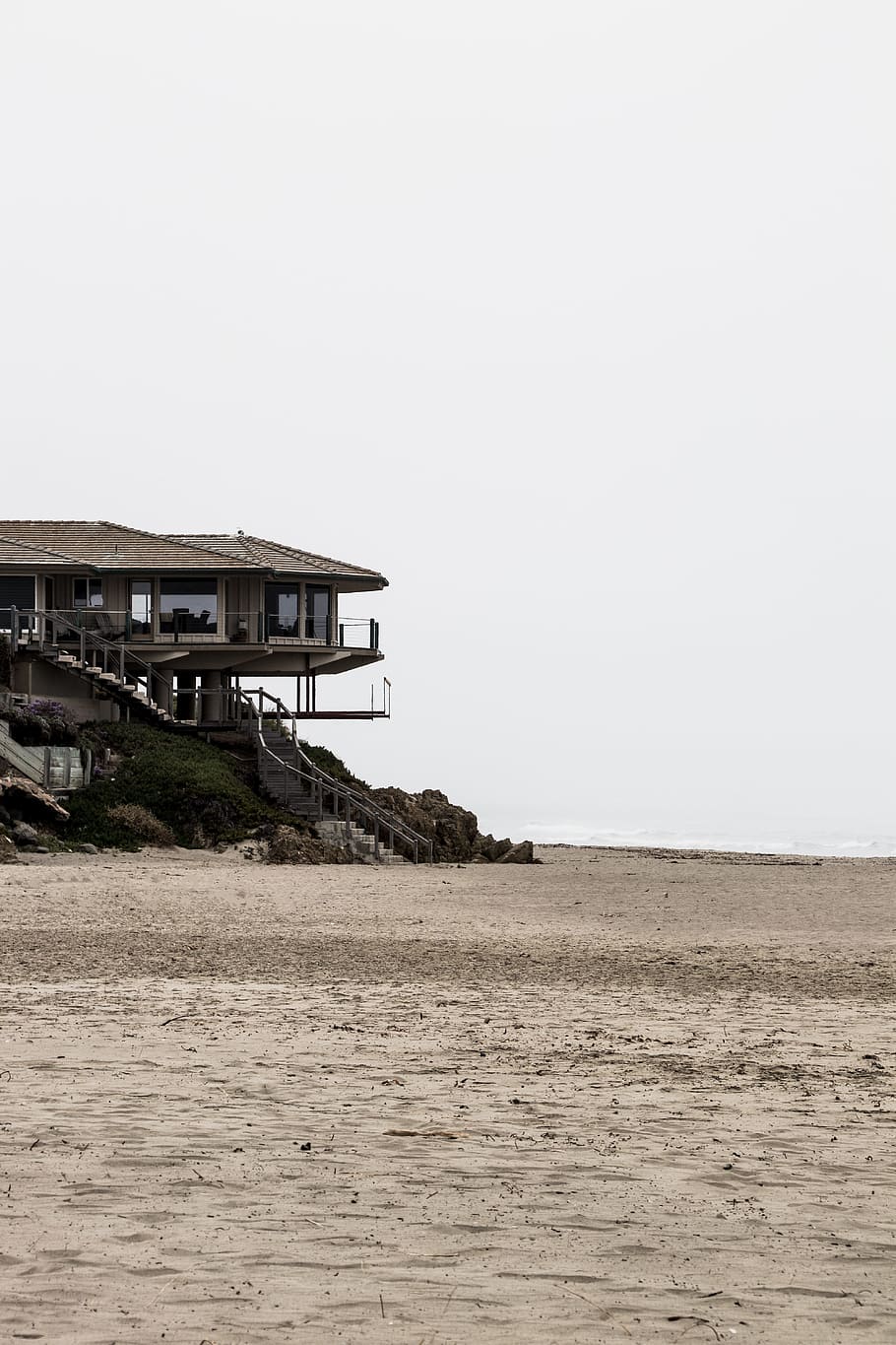 beach, home, modern, expensive, empire, beach house, architecture HD wallpaper